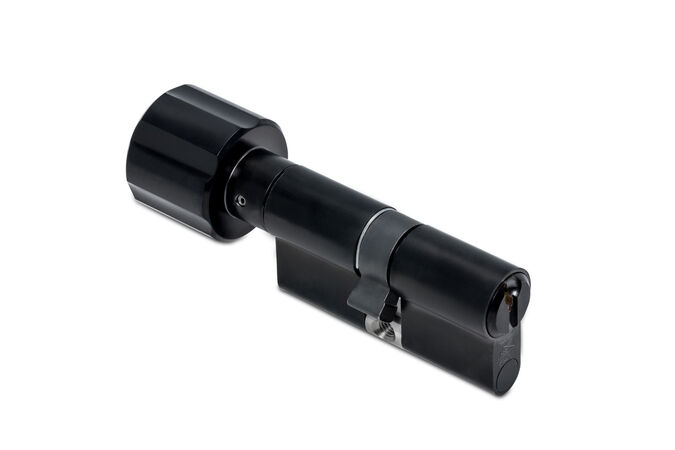 Zwart Knopcilinder EA SKG 2 sterren kopen in Alkmaar bij Postma en Postma