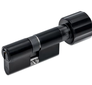 Black Knob cylinder EA SKG 2 stars