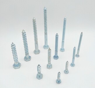 Wood threaded bolts