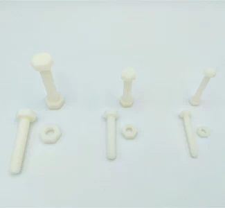 Plastic nuts and bolts