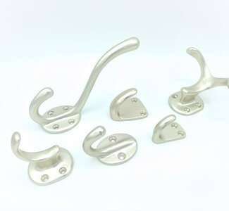 Coat and towel hooks
